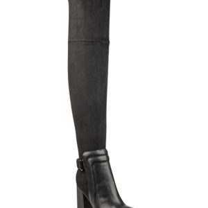 Guess Women's Sleek Over-The-Knee Lug Boots Women's Shoes