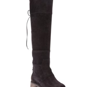 Nine West Mavira Back Lace-Up Over-The-Knee Boots Women's Shoes