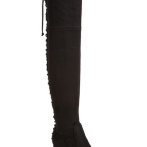 Women's Charles By Charles David Ollie Over The Knee Boot, Size 5.5 M - Black