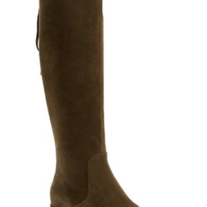 Women's Lucky Brand Lanesha Over The Knee Boot, Size 5 Regular Calf M - Green