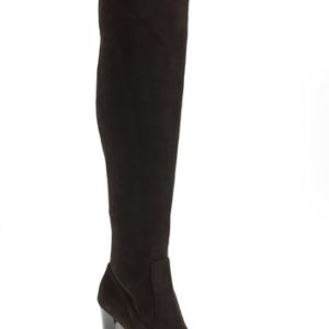 Women's Nina Icelyn Over The Knee Stretch Boot, Size 5.5 M - Black