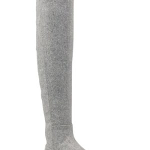 Women's Nine West Eltynn Over The Knee Boot, Size 5 M - Grey