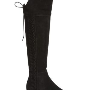 Women's Sbicca Spokane Woven Over The Knee Boot, Size 6 B - Black