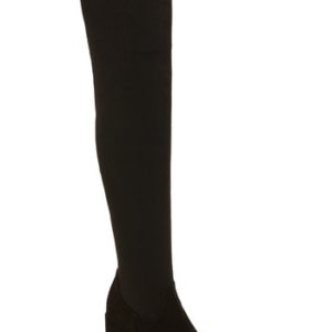 Women's Sesto Meucci Verve Over The Knee Boot, Size 7.5 M - Black