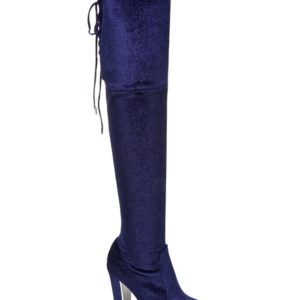 Material Girl Priyanka Over-the-Knee Stretch Boots, Created for Macy's Women's Shoes