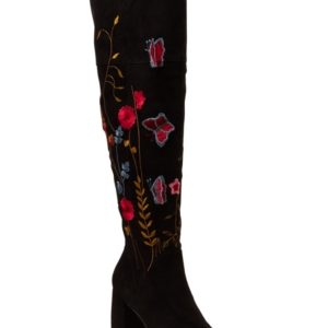 Nanette by Nanette Lepore Lisette Embroidered Over-The-Knee Boots Women's Shoes