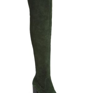 Women's Kelsi Dagger Brooklyn Logan Over The Knee Boot, Size 7.5 M - Green