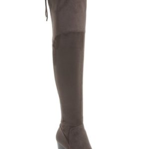 Women's Marc Fisher Ltd Adora Over The Knee Boot, Size 6.5 M - Grey