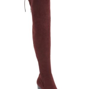 Women's Marc Fisher Ltd Adora Over The Knee Boot, Size 7 M - Red