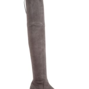 Women's Stuart Weitzman 'Lowland' Over The Knee Boot, Size 8 M - Black