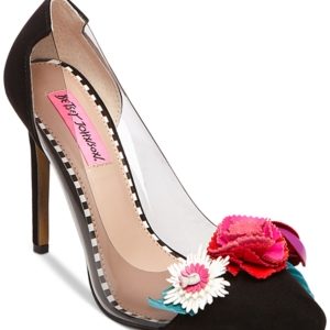 Betsey Johnson Jade Pointy Toe Pumps Women's Shoes