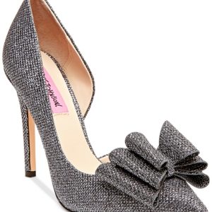 Betsey Johnson Prince d'Orsay Evening Pumps Women's Shoes