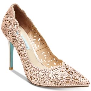 Blue by Betsey Johnson Elsa Evening Pumps Women's Shoes