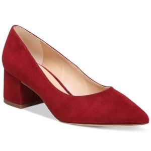 Franco Sarto Callan Block-Heel Pumps Women's Shoes