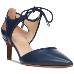 Franco Sarto Darlis Ankle-Tie Pointed-Toe Pumps Women's Shoes