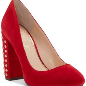 Jessica Simpson Bainer Block-Heel Pumps Women's Shoes