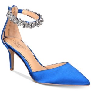 Jewel Badgley Mischka Audrey Embellished Evening Pumps, Created for Macy's Women's Shoes