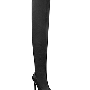 Kendall and Kylie Women's Anabel Satin Over-the-Knee Boots