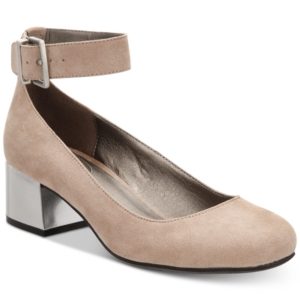 Kenneth Cole Reaction Women's Flip Around Block-Heel Pumps Women's Shoes