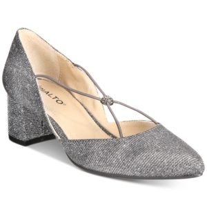 Rialto Manda Block-Heel Evening Pumps Women's Shoes