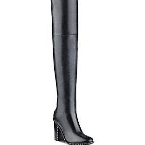 Sigerson Morrison Women's Mars Leather Over-the-Knee Boots