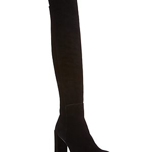 Stuart Weitzman Women's Alljill Suede Over-the-Knee Boots