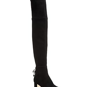 Tory Burch Women's Laila Suede Over-the-Knee Boots