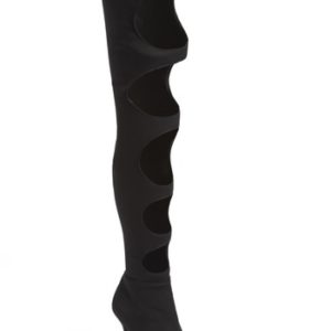 Women's Jeffrey Campbell Gamora Over The Knee Boot, Size 7 M - Black