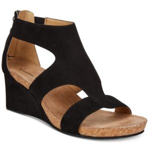 Adrienne Vittadini Tricia Wedge Sandals Women's Shoes