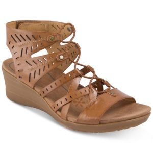 Bare Traps Tiffany Gladiator Wedge Sandals Women's Shoes