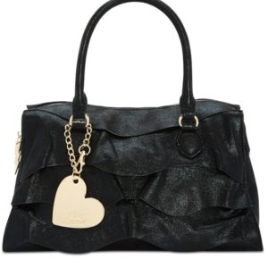 Betsey Johnson Just For the Frill Of It Large Satchel