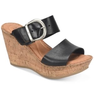 Born Emmy Wedge Sandals Women's Shoes