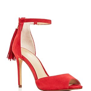 Botkier Women's Anna Suede Ankle Strap High Heel Sandals