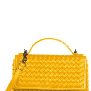 Bottega Veneta Intrecciato Leather Handbag -