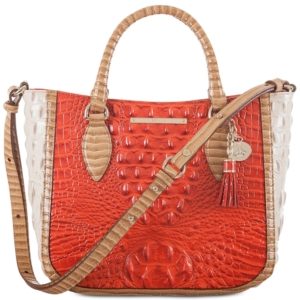 Brahmin Lena Cotinga Medium Satchel