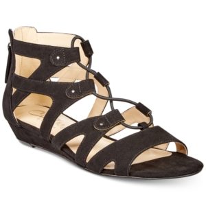 Callisto Lexx Gladiator Wedge Sandals Women's Shoes