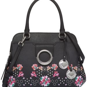 Calvin Klein Floral Small Top Handle Satchel