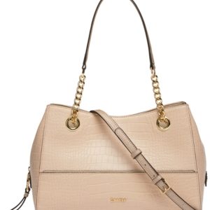 Calvin Klein Marie Leather Small Satchel