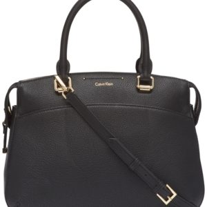 Calvin Klein Raelynn Pebble Leather Satchel