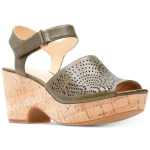 Clarks Artisan Women's Maritsa Nila Wedge Sandals Women's Shoes