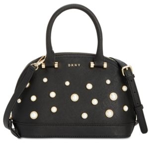 Dkny Round Pearl Satchel, Created for Macy's