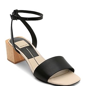 Dolce Vita Women's Zarita Leather Block Heel Sandals