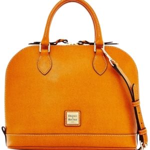 Dooney & Bourke Saffiano Zip Zip Satchel