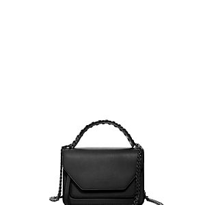 Elena Ghisellini Eclipse Flap Leather Satchel