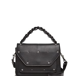 Elena Ghisellini Eclipse Starry Night Medium Leather Satchel