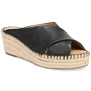 Franco Sarto Polina Espadrille Platform Wedge Sandals, Created for Macy's Women's Shoes