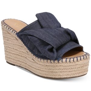 Franco Sarto Talinda 2 Platform Espadrille Wedge Sandals Women's Shoes