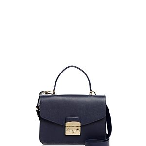 Furla Metropolis Top Handle Small Leather Satchel