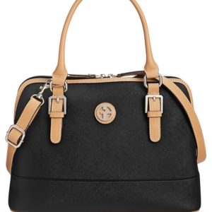 Giani Bernini Saffiano Dome Satchel, Created for Macy's