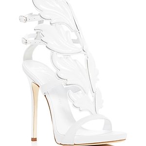 Giuseppe Zanotti Women's Cruel Coline Leather Wing Embellished High Heel Sandals